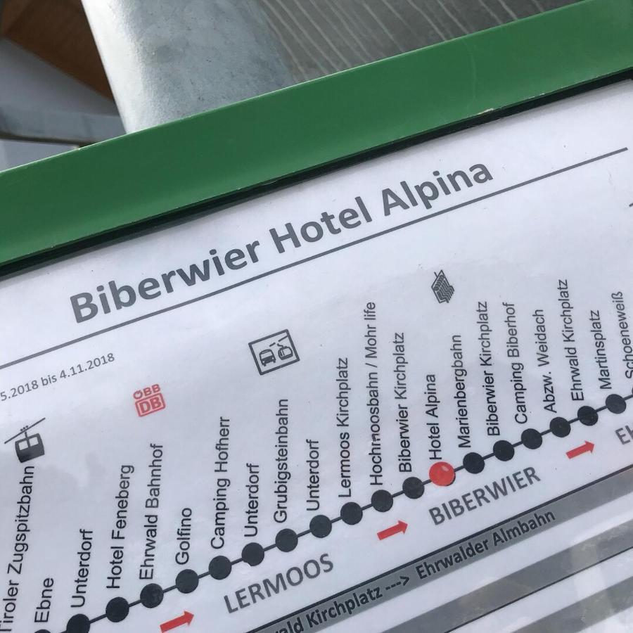 Hotel Alpina Regina Biberwier Esterno foto